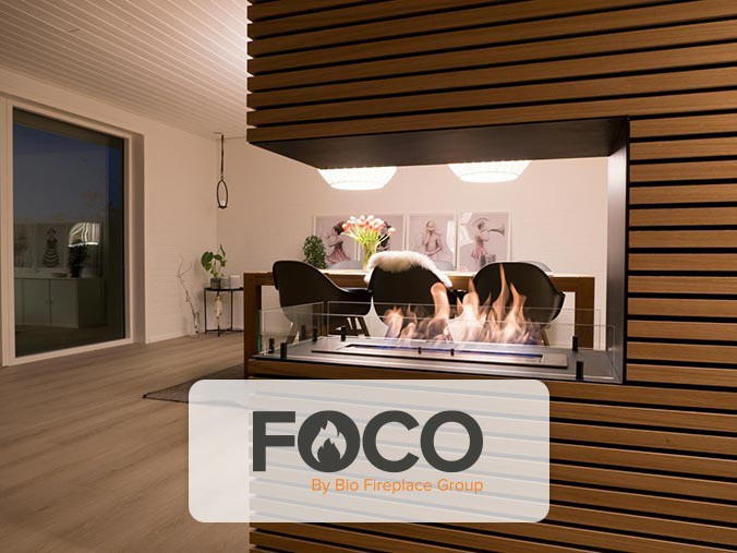 Foco by bio fireplace group