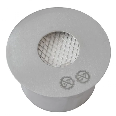 Brandkammer i rundt design