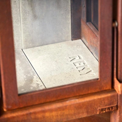 Betonplade til Quaruba RB73 Betonplade til havepejse