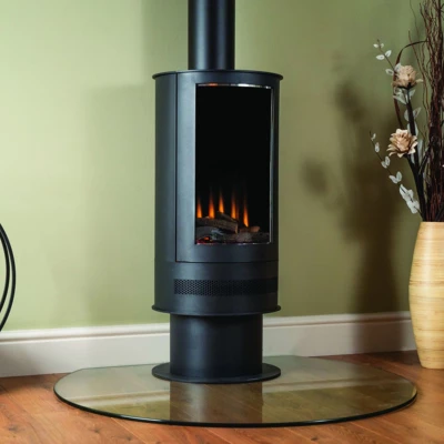 British Fires Ashurst - Fritstående Elpejs