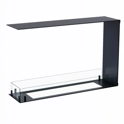 Foco Room Divider 800 Slim - Smal Rumdeler Indbygningsbiopejs