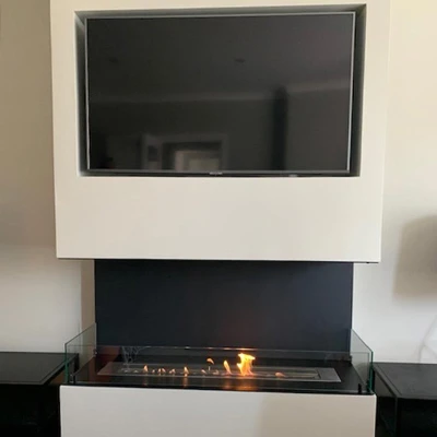 Foco Three 1200 - 3-sidet biopejs til indbygning | Biopejs-shop.dk
