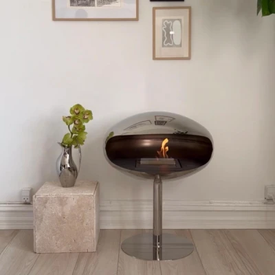 Cocoon Pedestal biopejs staal