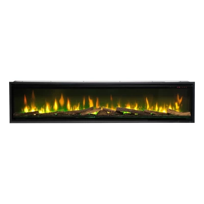 Dimplex Ignite Evolve 74 – Elektrisk Pejs med tumbled glass og drivtømmer