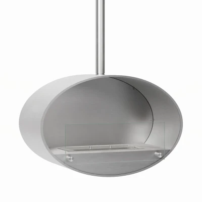 Halifax Stål Oval Lofthængt Biopejs 60 cm Halifax Stål Oval Lofthængt Biopejs 60 cm