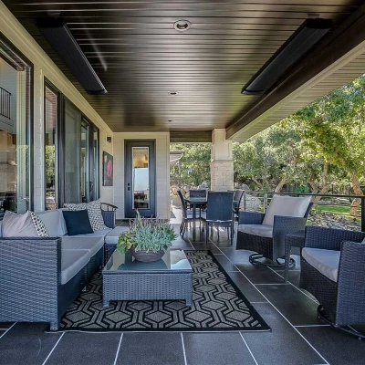 Heation Heatbar Pro 2400 infrarød terrassevarmer med fjernbetjening og wi-fi styring