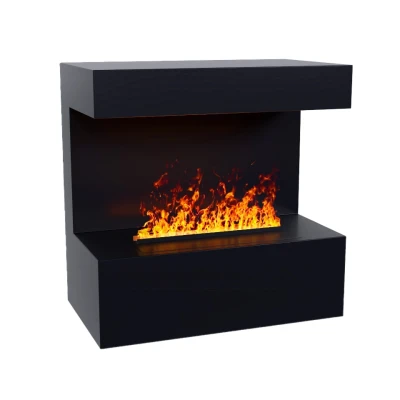 ScandiFlame Electric Late - Sort Væghængt Opti-myst pejs ScandiFlame Electric Late - Sort Væghængt Opti-myst pejs