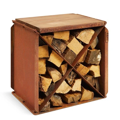 Wooden Seat Blox Træplade til brændeopbevaringsmodul