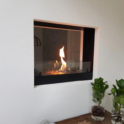 Ultra slim aaben ethanolpejs indbygning