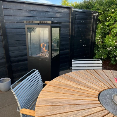 Terrassevarmer stilfuld Muztag Murcia terrassevarmer - sort