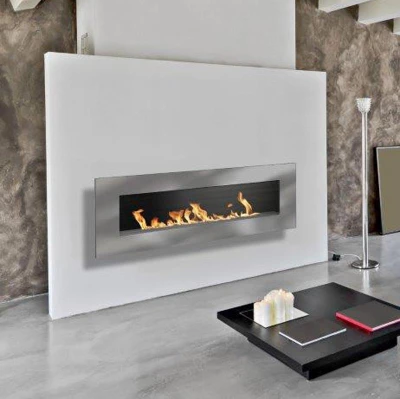 Børstet stål Nero 1450 Nero 1450 Icon Fires i boerstet staal