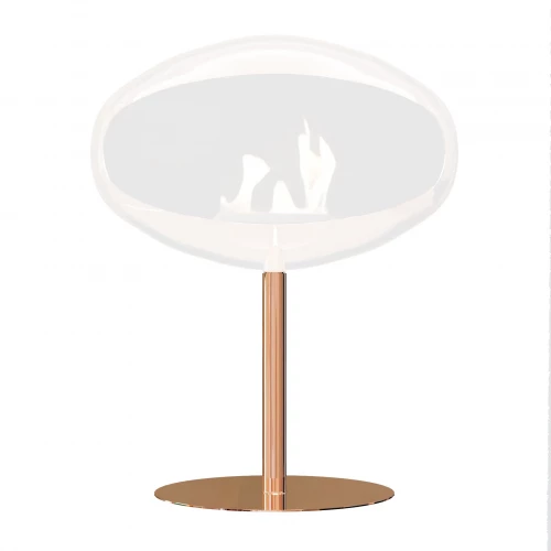 Poleret Kobber stander til Cocoon Pedestal biopejs Poleret Kobber stander til Cocoon Pedestal biopejs