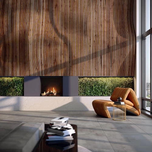 Faber MatriX Hybrid 800/650 I Gaspejs med sort finish og moderne design