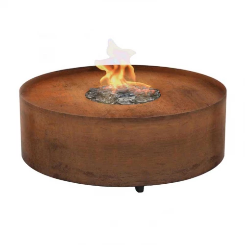 Planika Galio Fire Pit Corten Automatisk udendørs gaspejs