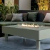 Fika Fire Coffee Table – udendørs sofabord med indbygget gaspejs i silk grey