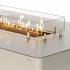 Fika Fire Coffee Table – udendørs sofabord med indbygget gaspejs i silk grey