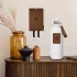Nordic Flame Brandtæppe i mørkebrun Design