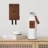 Nordic Flame Brandtæppe i mørkebrun Design