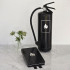 Nordic Flame Brandtæppe i Sort Design Boks
