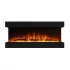 Feroza 137 cm - Væghængt ScandiFlames Electric Elpejs